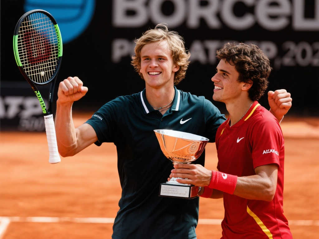 ATP500巴塞罗那站：鲁内力克阿尔卡拉斯，首夺生涯500级别冠军